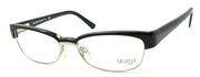 1-Skaga 3844 Anna 9501 Women's Eyeglasses Frames Cat Eye 51-15-135 Black-IKSpecs