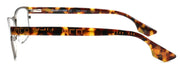 3-McQ Alexander McQueen MQ0050O 005 Unisex Eyeglasses 53-18-150 Ruthenium / Havana-889652032887-IKSpecs