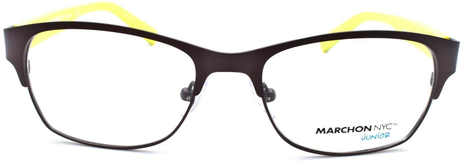 2-Marchon Junior M-6000 033 Kids Boys Eyeglasses Frames 48-16-130 Gunmetal-886895402507-IKSpecs