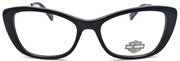 2-Harley Davidson HD0557 001 Women's Eyeglasses Frames 51-16-140 Black-889214243065-IKSpecs