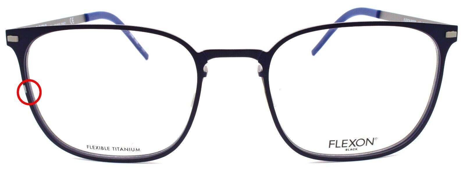 3-Flexon B2029 412 Men's Eyeglasses Navy 53-20-145 Flexible Titanium-883900204644-IKSpecs