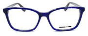 2-McQ Alexander McQueen MQ0062O 002 Women's Eyeglasses 54-16-145 Blue Havana-889652064253-IKSpecs