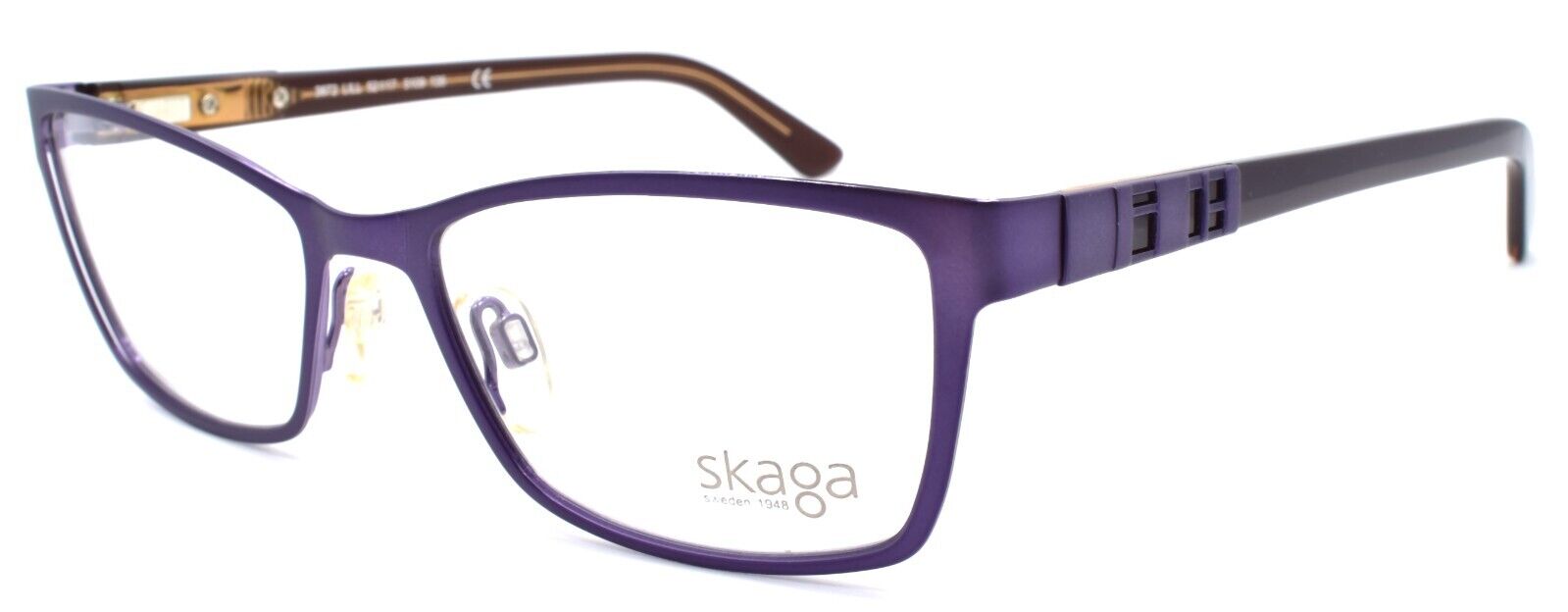 1-Skaga 3872 Lill 5109 Women's Eyeglasses Frames 52-17-135 Violet-Does not apply-IKSpecs