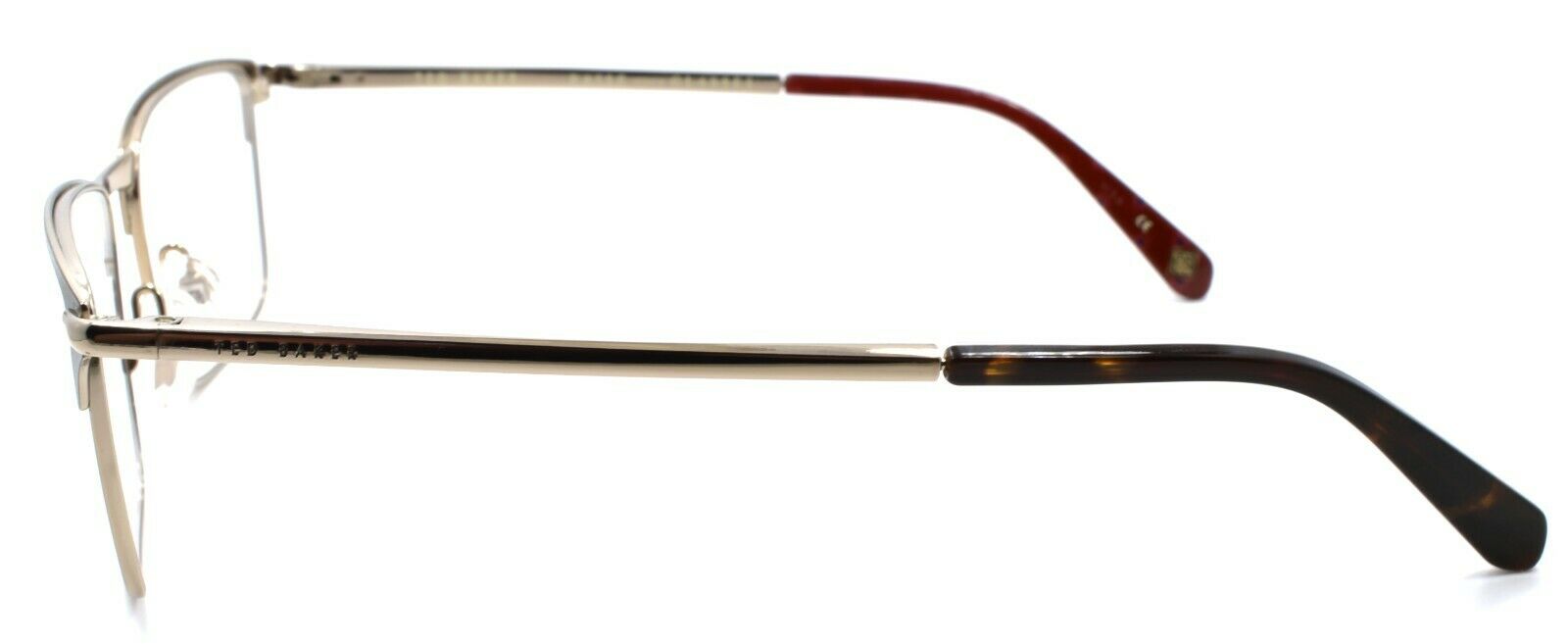 3-Ted Baker Amos 4241 104 Men's Eyeglasses Frames 53-17-145 Brown / Gold-4894327119134-IKSpecs