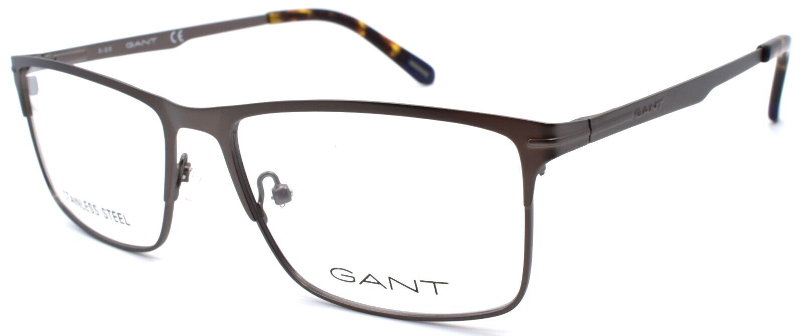 1-GANT GA3128 009 Men's Eyeglasses Frames 57-17-145 Matte Gunmetal-664689845415-IKSpecs