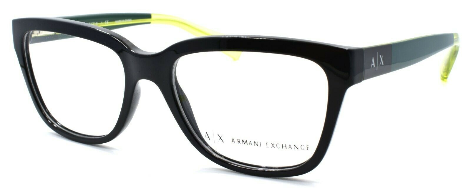 1-Armani Exchange AX3036 8158 Women's Eyeglasses Frames 53-17-140 Black-8053672572032-IKSpecs