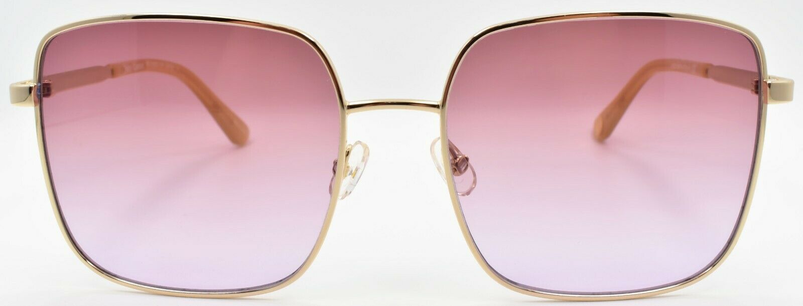 2-Juicy Couture JU605/S 84QER Women's Sunglasses Gold Beige / Brown Gradient-716736151229-IKSpecs