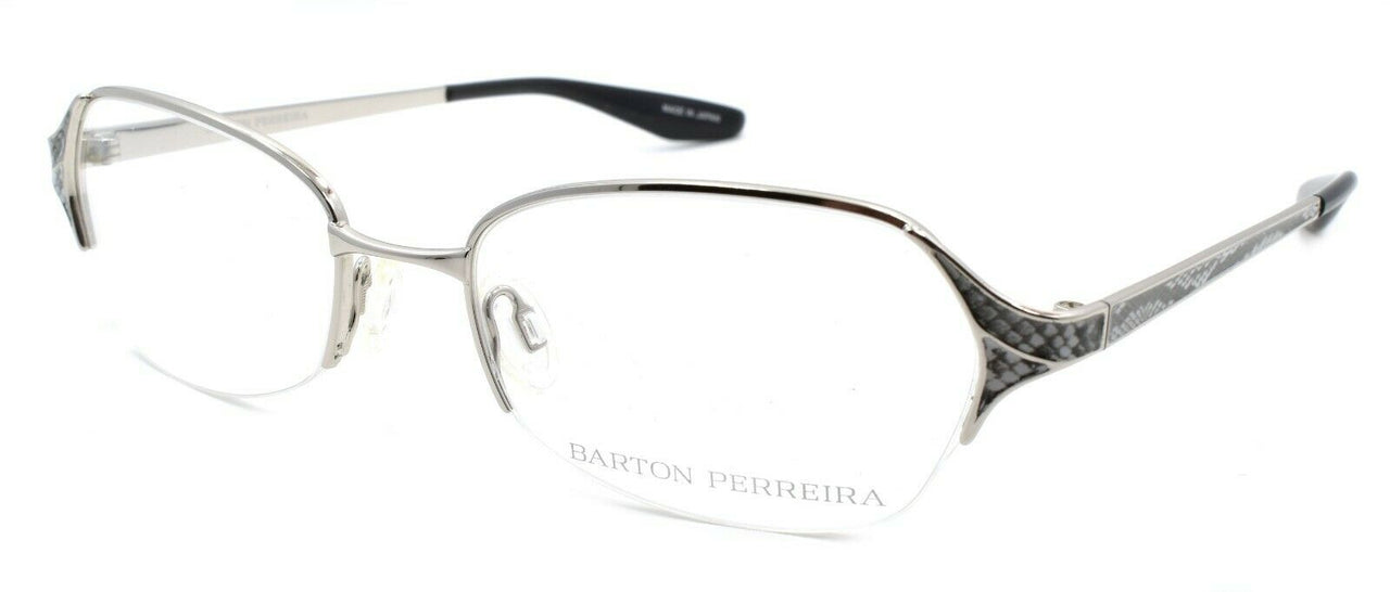 Barton Perreira Valera Women's Eyeglasses Frames 50-18-135 Snake / Silver