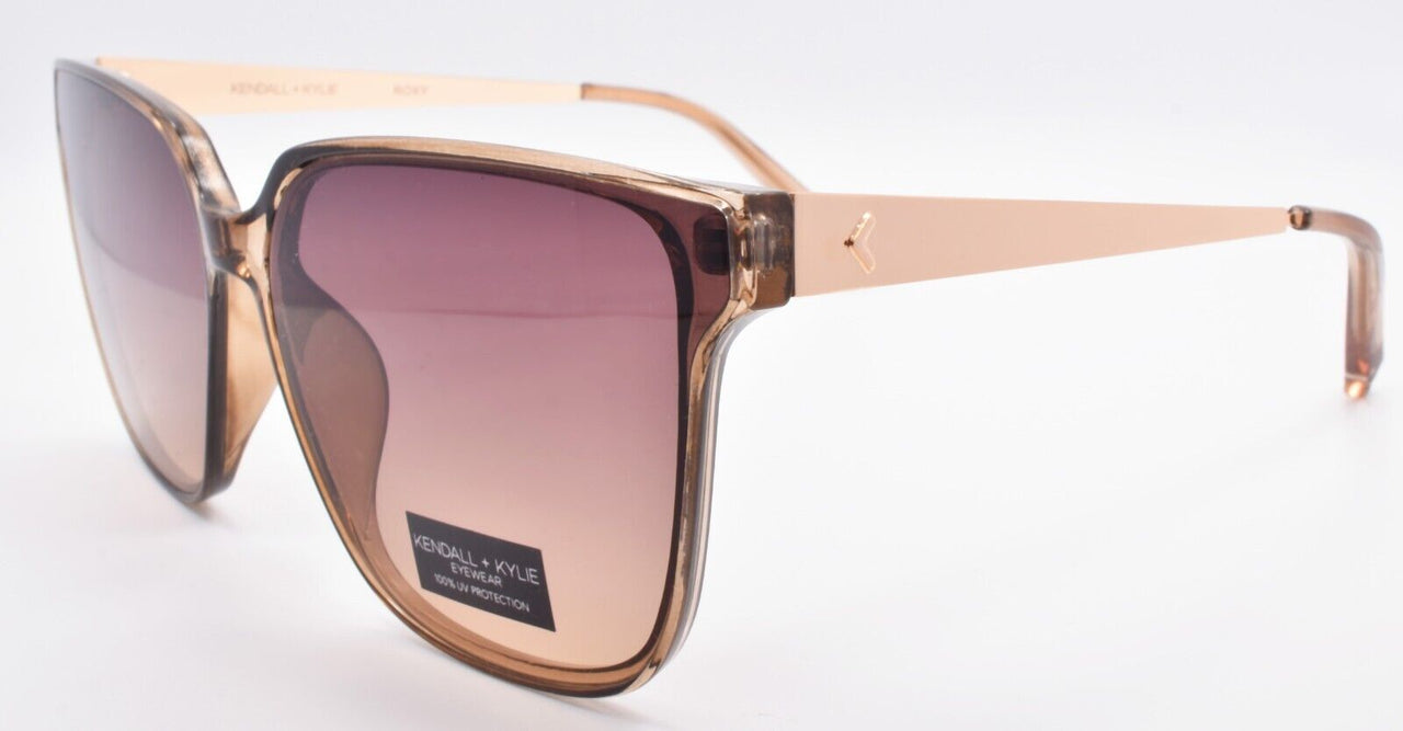 1-Kendall + Kylie KK5125 651 Roxy Women's Sunglasses Oversized Brown Gradient-800414533466-IKSpecs