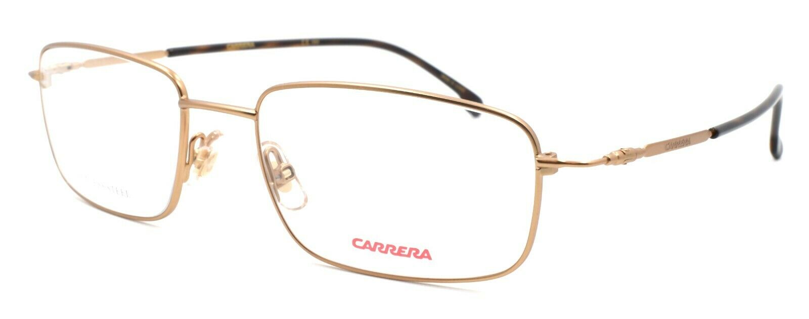 1-Carrera 146/V AOZ Men's Eyeglasses Frames 53-18-140 Semi-Matte Gold + CASE-762753066244-IKSpecs