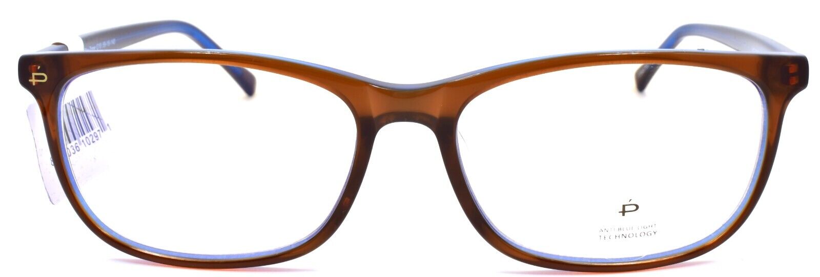 2-Prive Revaux In The Zone Eyeglasses Blue Light Blocking RX-ready Brown / Blue-810036102971-IKSpecs