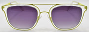 2-GUESS GU6981 39C Men's Sunglasses Aviator 54-21-150 Yellow / Smoke-889214159922-IKSpecs