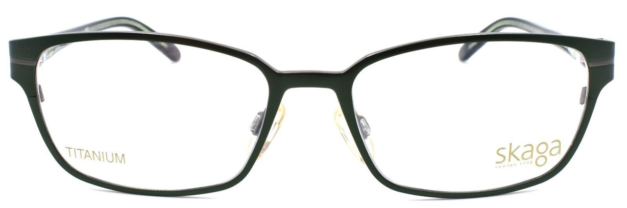 2-Skaga 3851 Karolina 5101 Women's Eyeglasses Frames TITANIUM 52-16-135 Green-Does not apply-IKSpecs