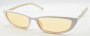 1-GUESS x J Balvin GU8210 21E Women's Sunglasses Cat Eye White / Light Orange-889214081735-IKSpecs