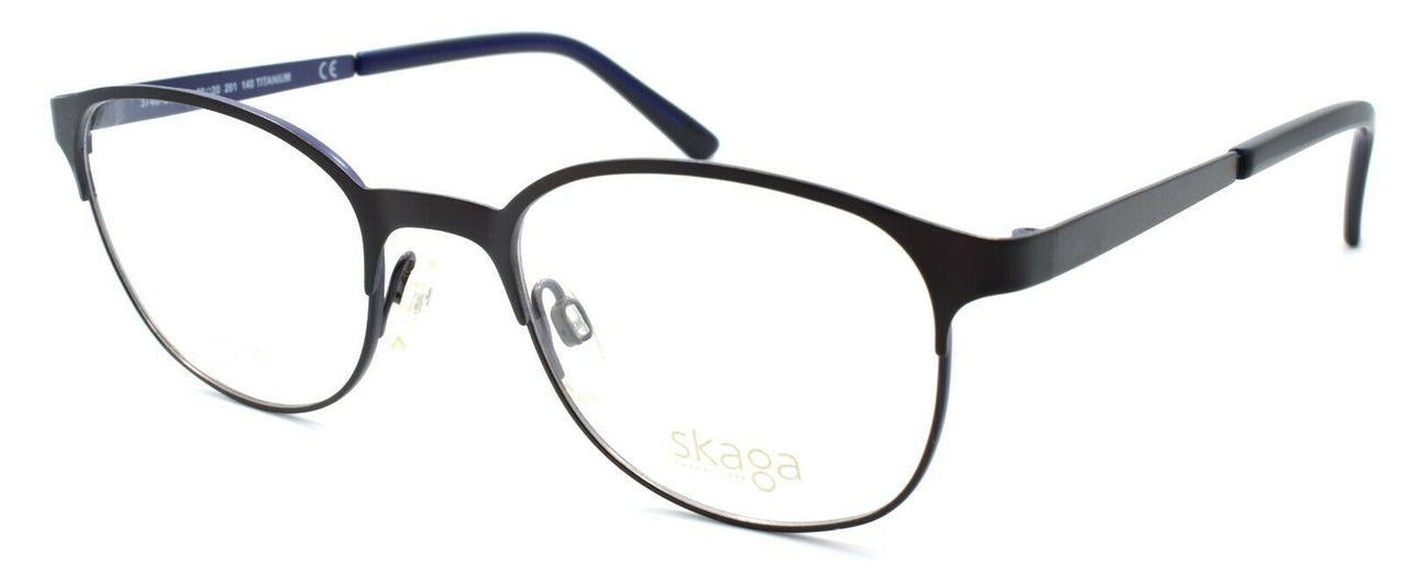1-Skaga 3748-U Timo 201 Men's Eyeglasses Frames TITANIUM 50-20-140 Brown-IKSpecs