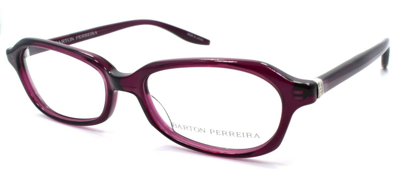 1-Barton Perreira Raynette PLU/SIL Women's Glasses Frames 51-17-135 Plum Violet-672263039204-IKSpecs