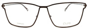 2-Marchon Airlock 4000 210 Men's Eyeglasses Frames Titanium 58-17-140 Brown-886895459020-IKSpecs