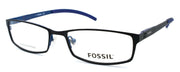 1-Fossil Felix 0JYM Men's Eyeglasses Frames 54-17-140 Black / Blue-716737134085-IKSpecs