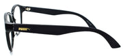 3-PUMA PU0043OA 008 Unisex Eyeglasses Frames 53-20-140 Black w/ Suede-889652015231-IKSpecs