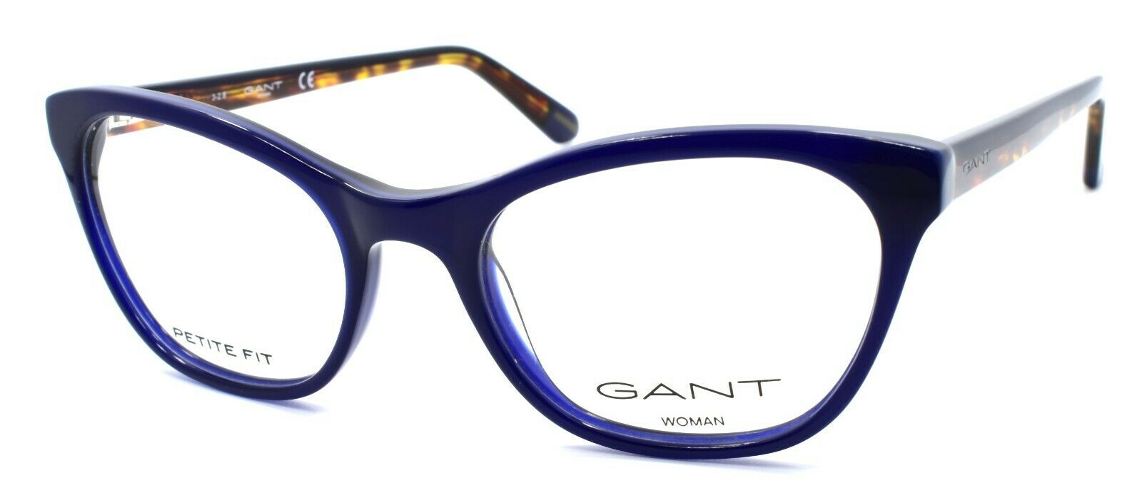 1-GANT GA4084 090 Women's Eyeglasses Frames Cat Eye Petite 50-18-140 Blue-664689974641-IKSpecs