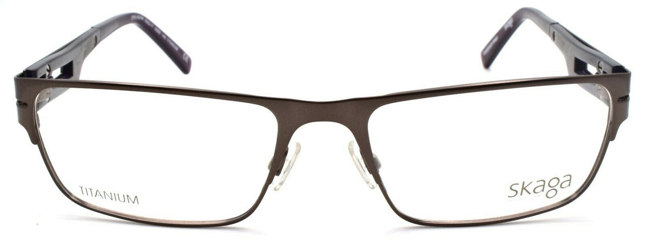 2-Skaga 3715 Alvih 5509 Men's Eyeglasses Frames 53-17-140 Gunmetal-IKSpecs