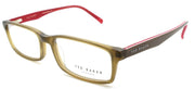 1-Ted Baker Re-Run 8087 547 Men's Eyeglasses Frames 52-17-145 Olive-4894327056972-IKSpecs