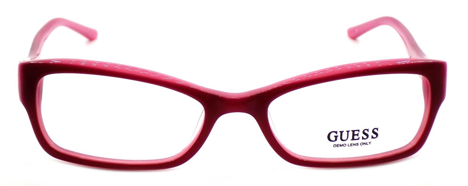 2-GUESS GU2261 BU Women's Eyeglasses Frames PETITE 51-17-130 Burgundy + CASE-715583407046-IKSpecs