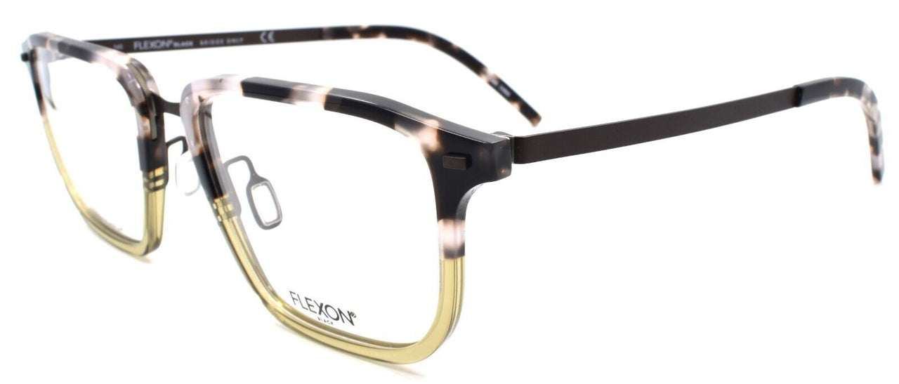 1-Flexon B2037 340 Men's Eyeglasses 55-22-145 Olive Tortoise Gradient-886895562218-IKSpecs