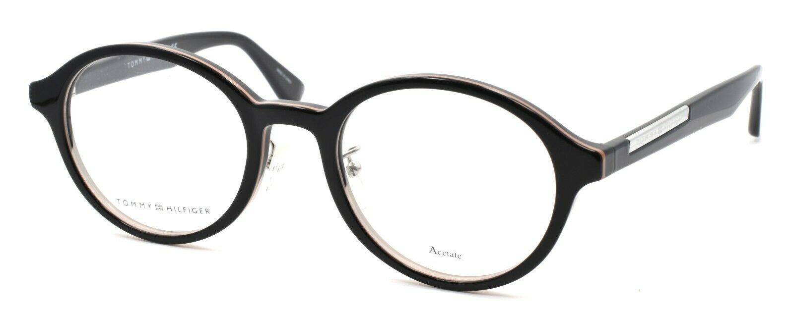 1-TOMMY HILFIGER TH 1581/F SDK Men's Eyeglasses Frames 50-21-145 Black + CASE-716736078274-IKSpecs