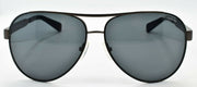 2-Armani Exchange AX2018S 6006/87 Aviator Sunglasses Matte Gunmetal / Gray-8053672572988-IKSpecs