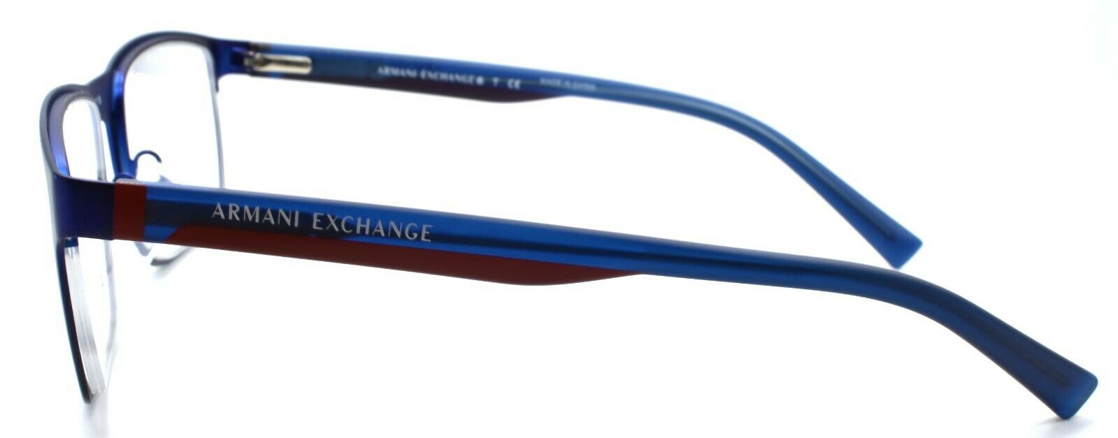 3-Armani Exchange AX1024 6099 Men's Eyeglasses Frames 54-18-140 Matte Blue-8053672749458-IKSpecs
