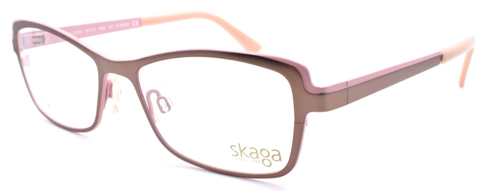 1-Skaga 3856 Lovisa 5409 Women's Eyeglasses TITANIUM 52-17-135 Pink-Does not apply-IKSpecs