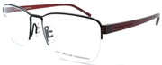 1-Porsche Design P8357 A Eyeglasses Frames Half-rim 52-17-140 Black-4046901720896-IKSpecs