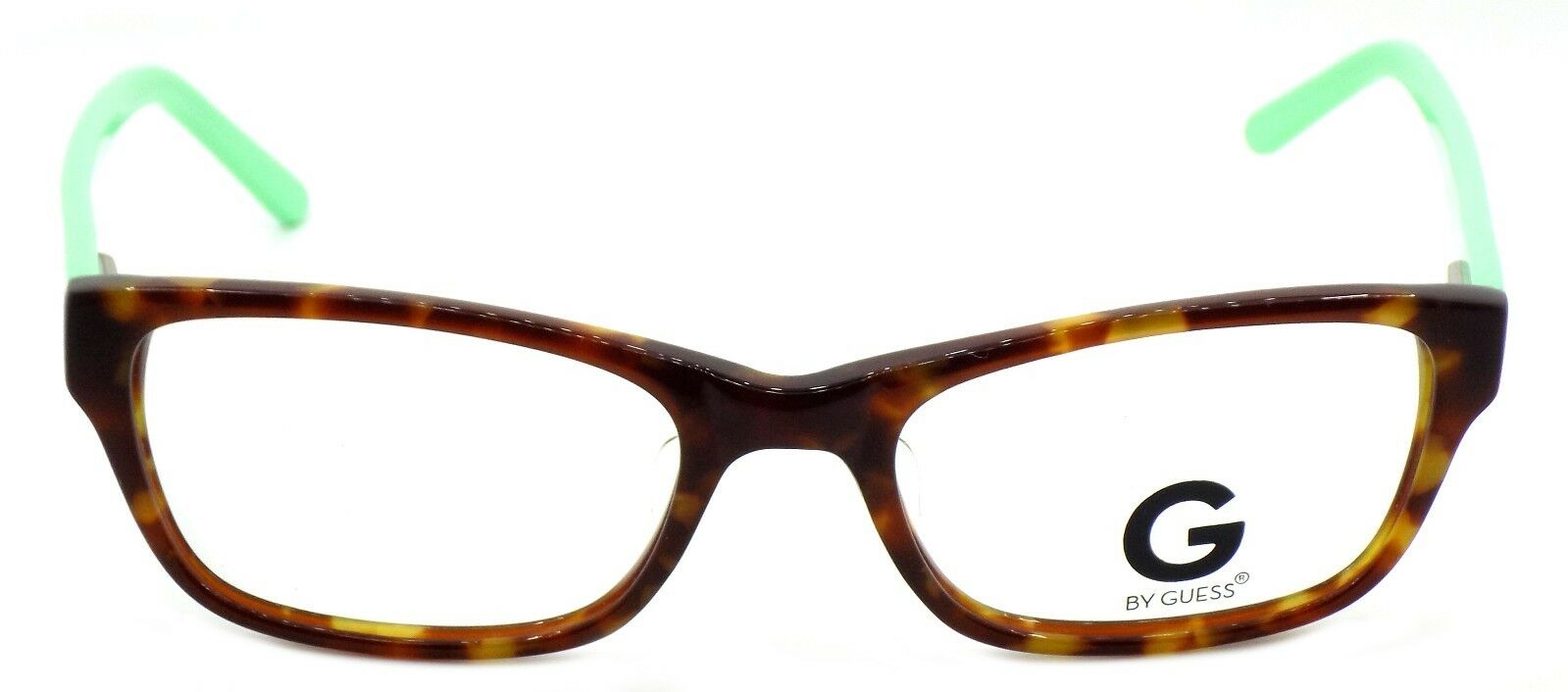2-G by Guess GGA105 TOGRN Women's ASIAN FIT Eyeglasses Frames 52-18-135 Tortoise-715583639027-IKSpecs