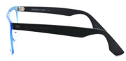3-McQ Alexander McQueen MQ0024O 003 Unisex Eyeglasses Frame 53-19-145 Blue / Black-889652010694-IKSpecs