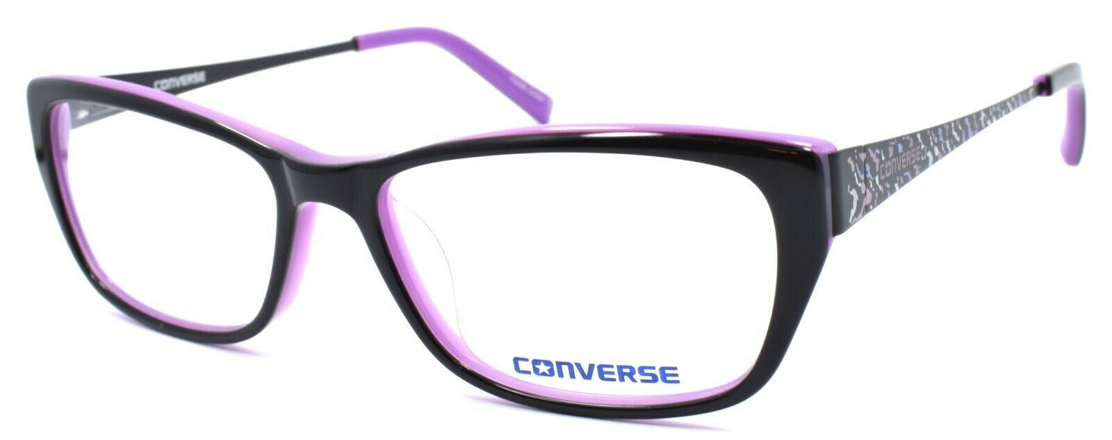 1-CONVERSE Q020 UF Women's Eyeglasses Frames 51-15-135 Black + CASE-751286264906-IKSpecs