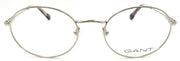 2-GANT GA3187 010 Unisex Eyeglasses Frames 51-19-140 Shiny Light Nickeltin-889214048318-IKSpecs