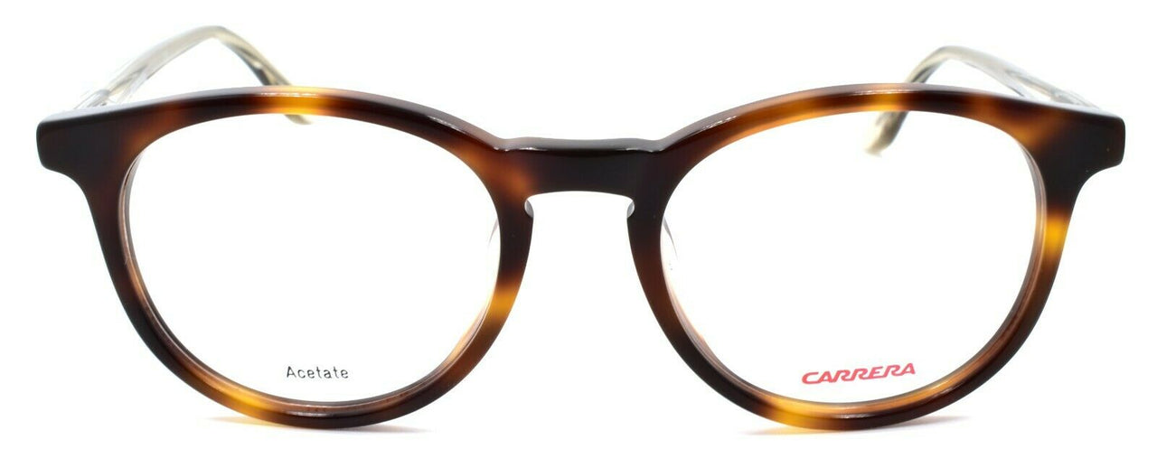 2-Carrera CA6636/N IJP Eyeglasses Frames Round 49-19-145 Havana Brown-716737718889-IKSpecs