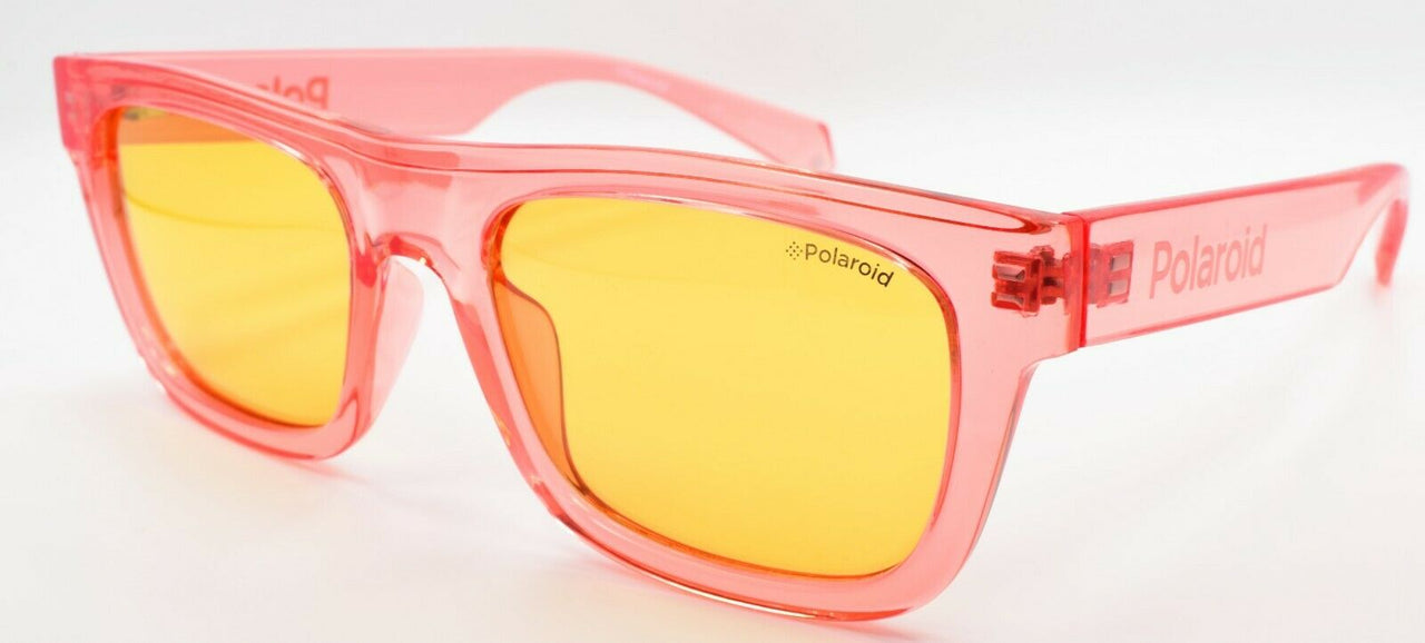 1-Polaroid PLD6050/S PJPUC Men's Sunglasses Pink Crystal / Copper Polarized-221221774741-IKSpecs