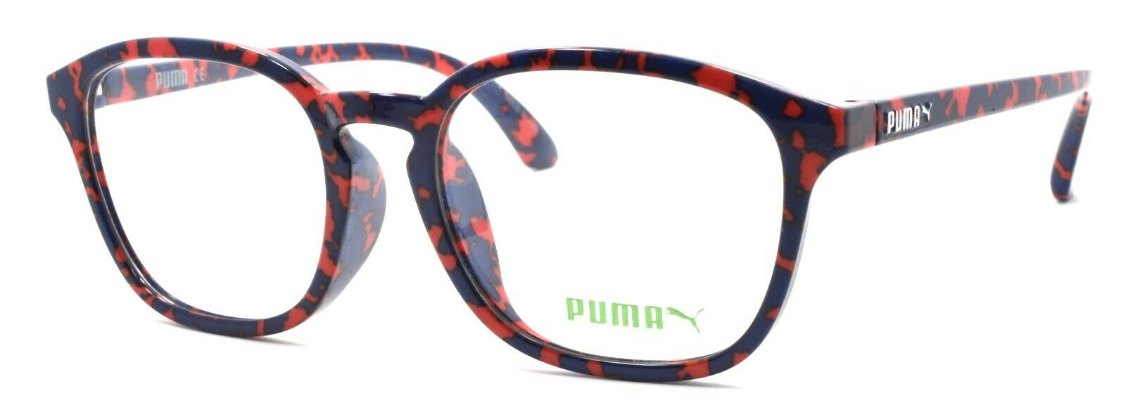1-PUMA PU0080OA 002 Men's Eyeglasses Frames 51-18-150 Red / Blue + CASE-889652029894-IKSpecs