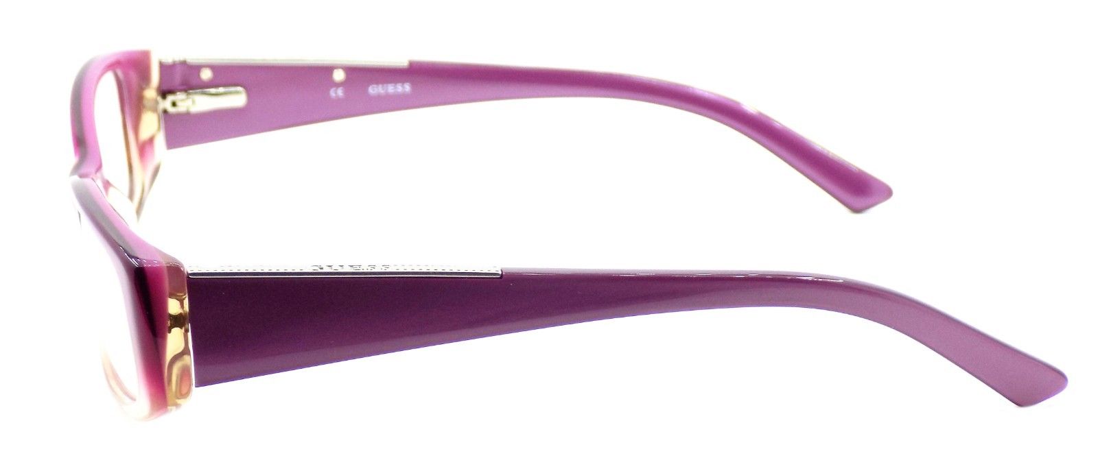 3-GUESS GU2385 PUR Women's Plastic Eyeglasses Frames 52-16-135 Purple + CASE-715583766235-IKSpecs