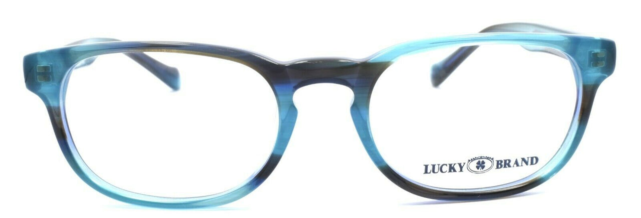 LUCKY BRAND Dynamo Kids Unisex Eyeglasses Frames 45-16-130 Aqua