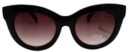 2-OSCAR By Oscar De La Renta OSS1297 001 Women's Sunglasses Shiny Black / Smoke-800414485703-IKSpecs