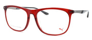 1-PUMA PU0095OA 003 Unisex Eyeglasses Frames 55-17-145 Burgundy / Ruthenium + CASE-889652029733-IKSpecs