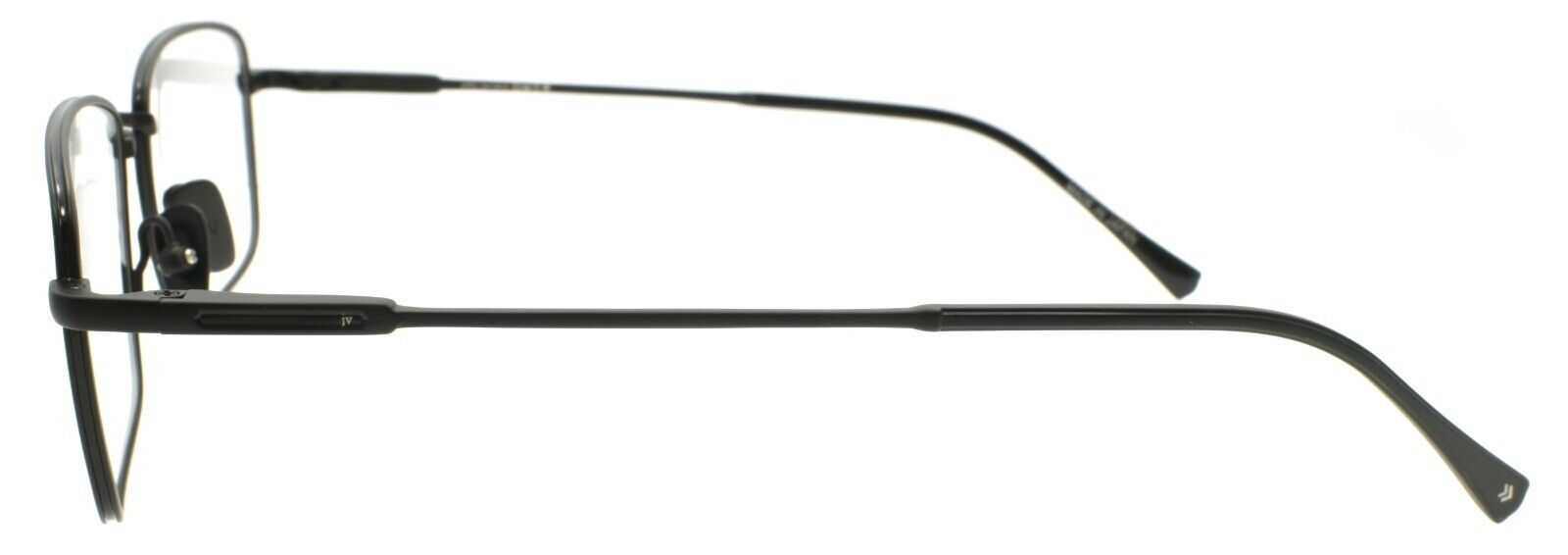 3-John Varvatos V184 Men's Eyeglasses Frames Titanium 54-17-145 Black Japan-751286343328-IKSpecs