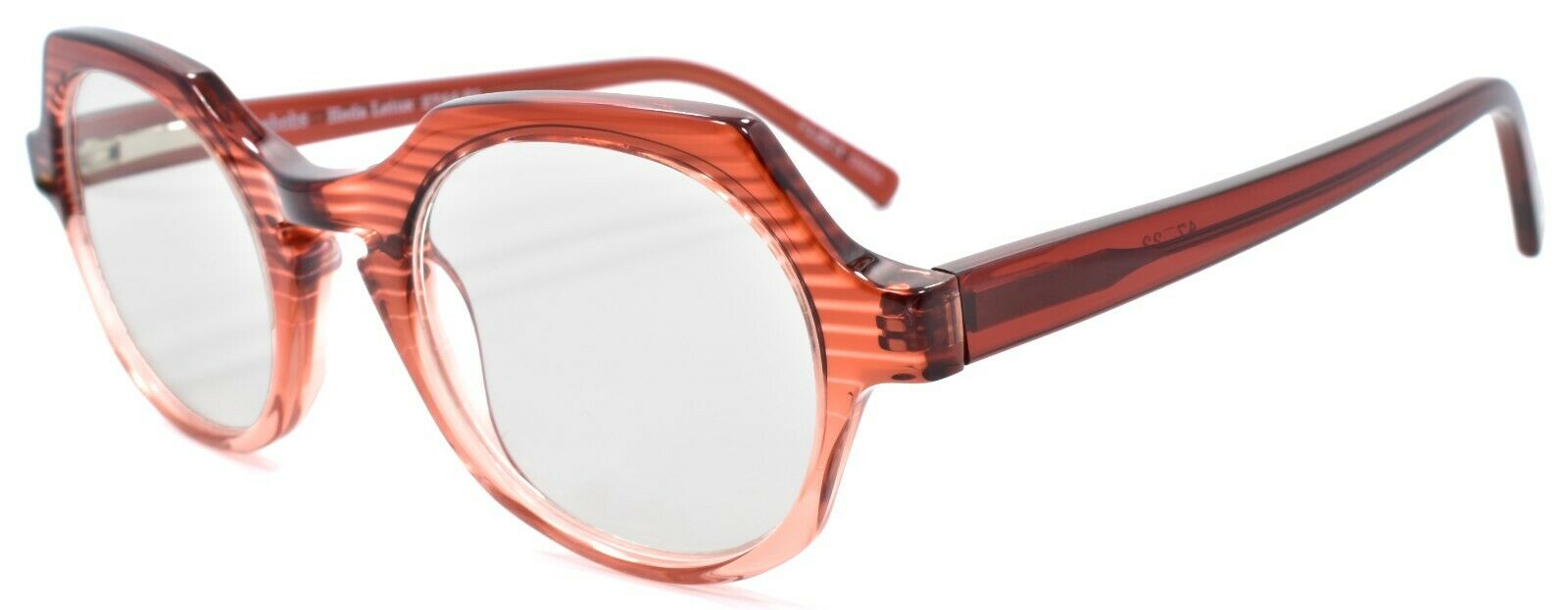 1-Eyebobs Heda Letus 2744 01 Women's Reading Glasses Red / Pink Stripes +2.50-842754159753-IKSpecs