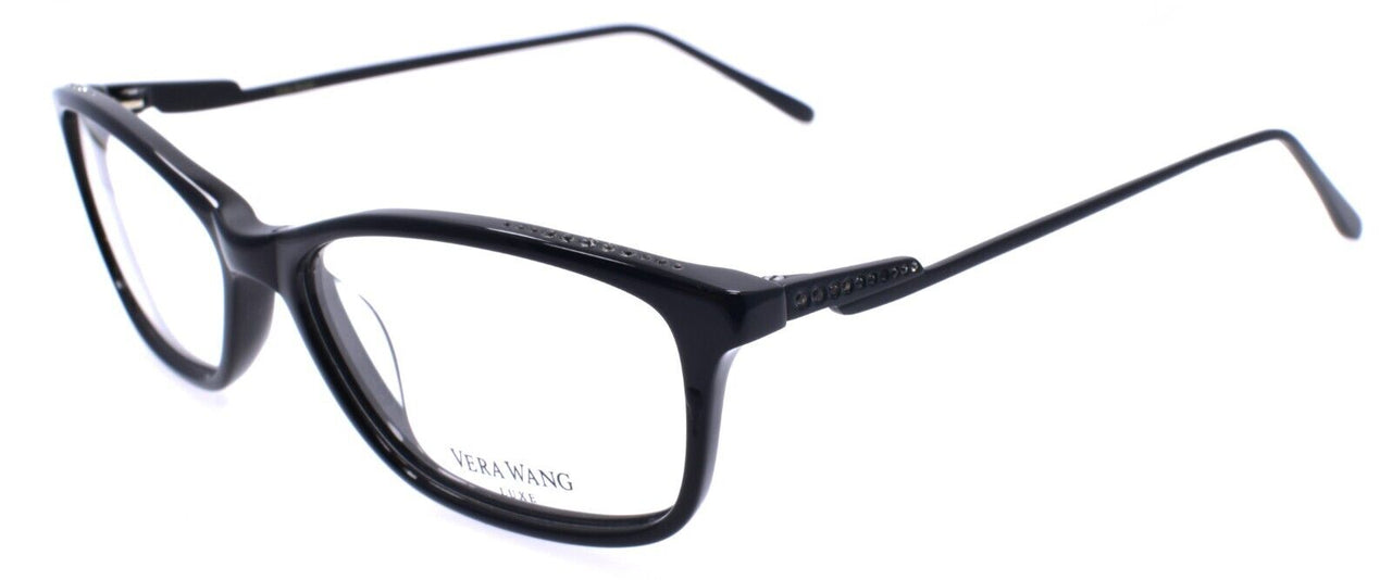 Vera Wang Lanthe BK Women's Eyeglasses Frames 51-15-133 Black w/ Crystals