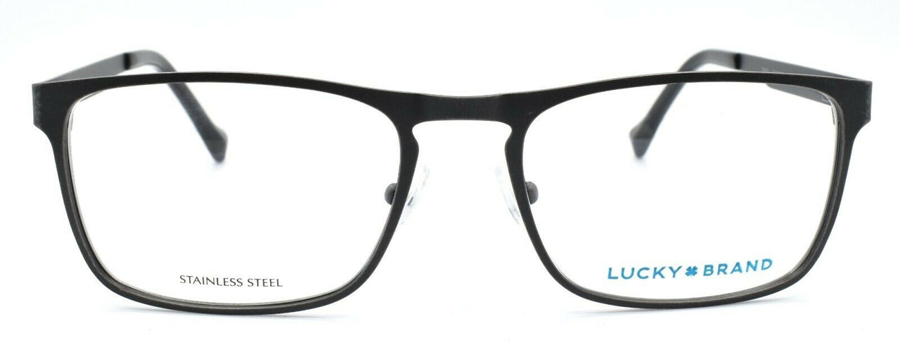 2-LUCKY BRAND D305 Men's Eyeglasses Frames 53-18-140 Dark Gunmetal + CASE-751286299731-IKSpecs