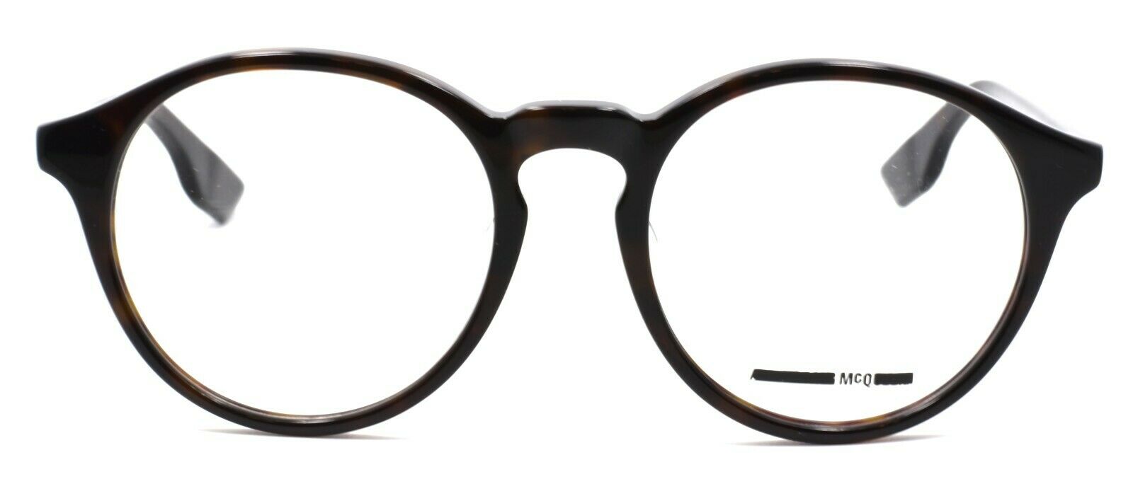 2-McQ Alexander McQueen MQ0039OA 001 Unisex Eyeglasses Frames 50-19-150 Havana-889652032535-IKSpecs