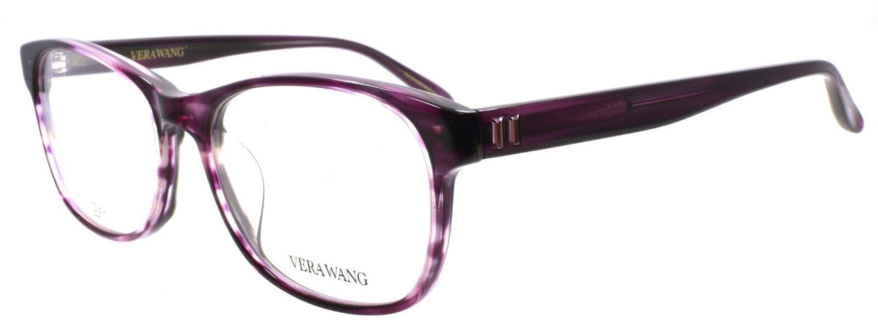 Vera Wang VA18 AY Women's Eyeglasses Frames 52-16-135 Amethyst w/ Crystals